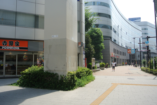 山手通り沿いの吉野家