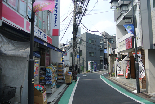 参宮橋の住宅街1