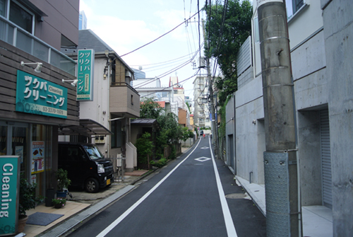 参宮橋の住宅街2