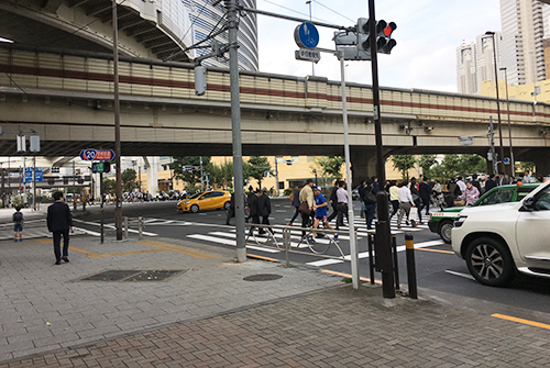 甲州街道と山手通りの交差点