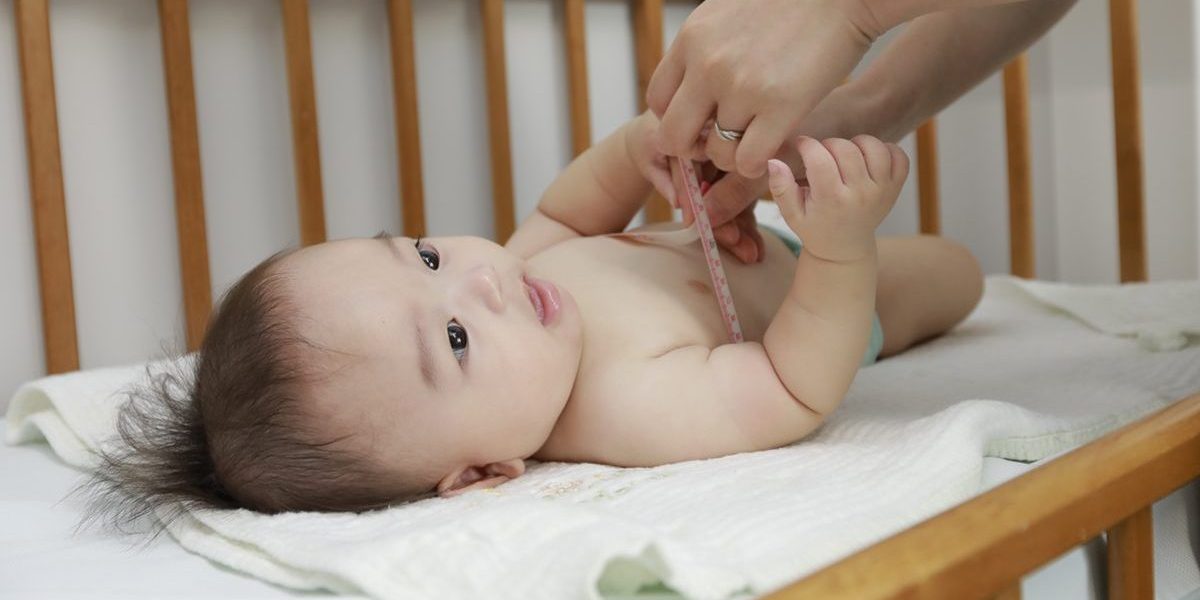 乳幼児健診の様子